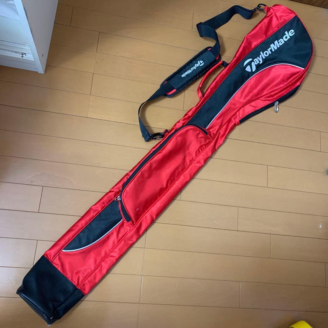 TaylorMade ゴルフクラブ ケース赤黒
