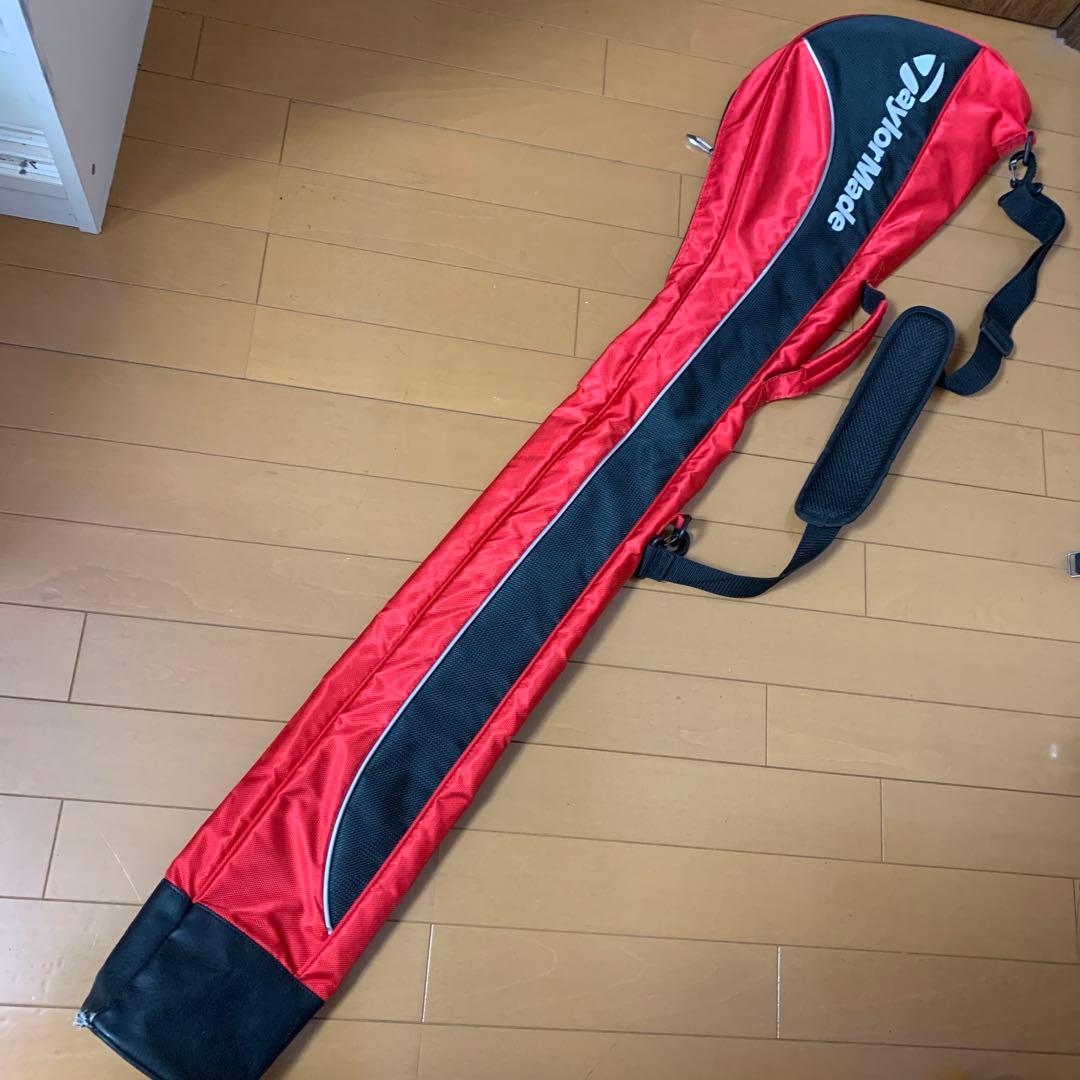 TaylorMade ゴルフクラブ ケース赤黒