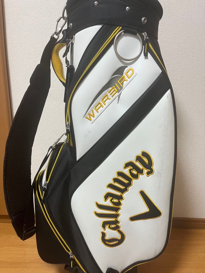 お*ち様 Callaway Warbird ゴルフバッグ　白　黒