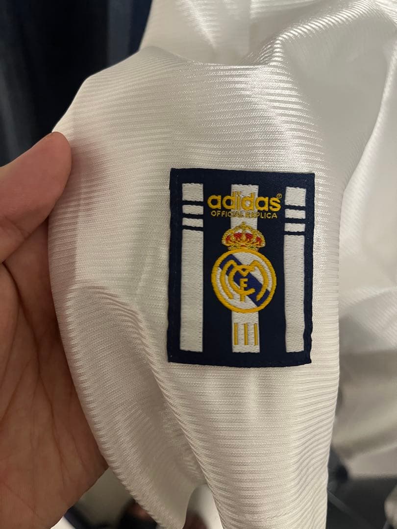 adidas Real Madrid サッカーシャツ ホワイト
