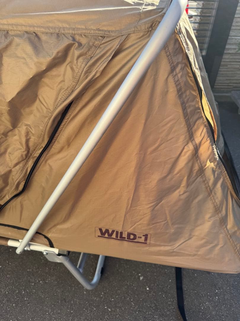 WILD-1 ワイルドワンキャンパー テント コットクオルツ訳あり）引き渡し限定