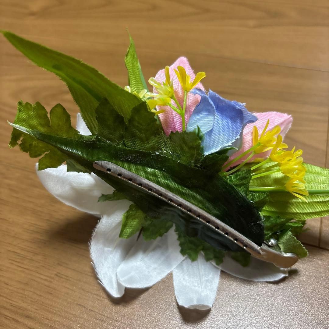 【期間限定お値下げ】花柄フリル付きケイキ　フラ　衣装