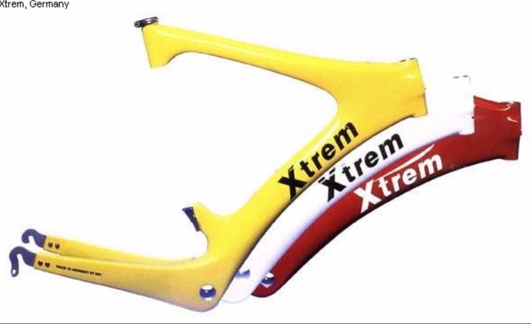 1990年代 ドイツ製 Xtrem トラックレーサー カーボンモノコックフレーム