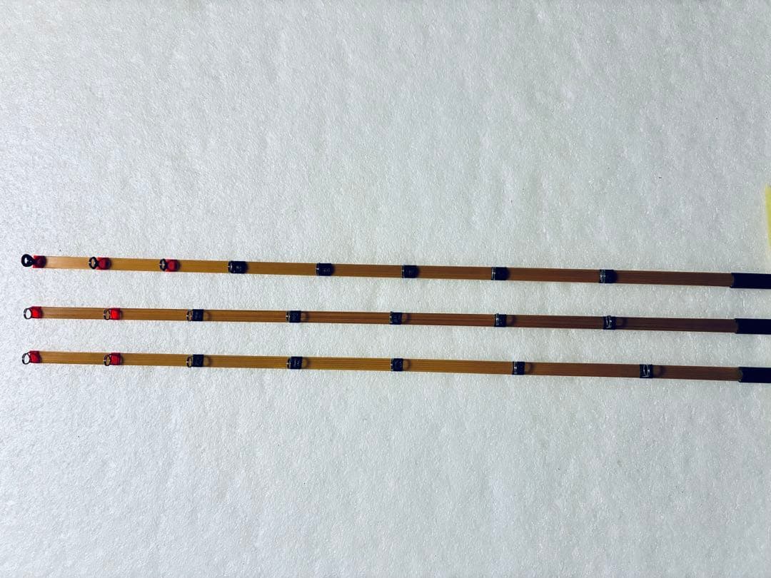 自作バンブー穂先（竹穂先）　27cm 3本セット