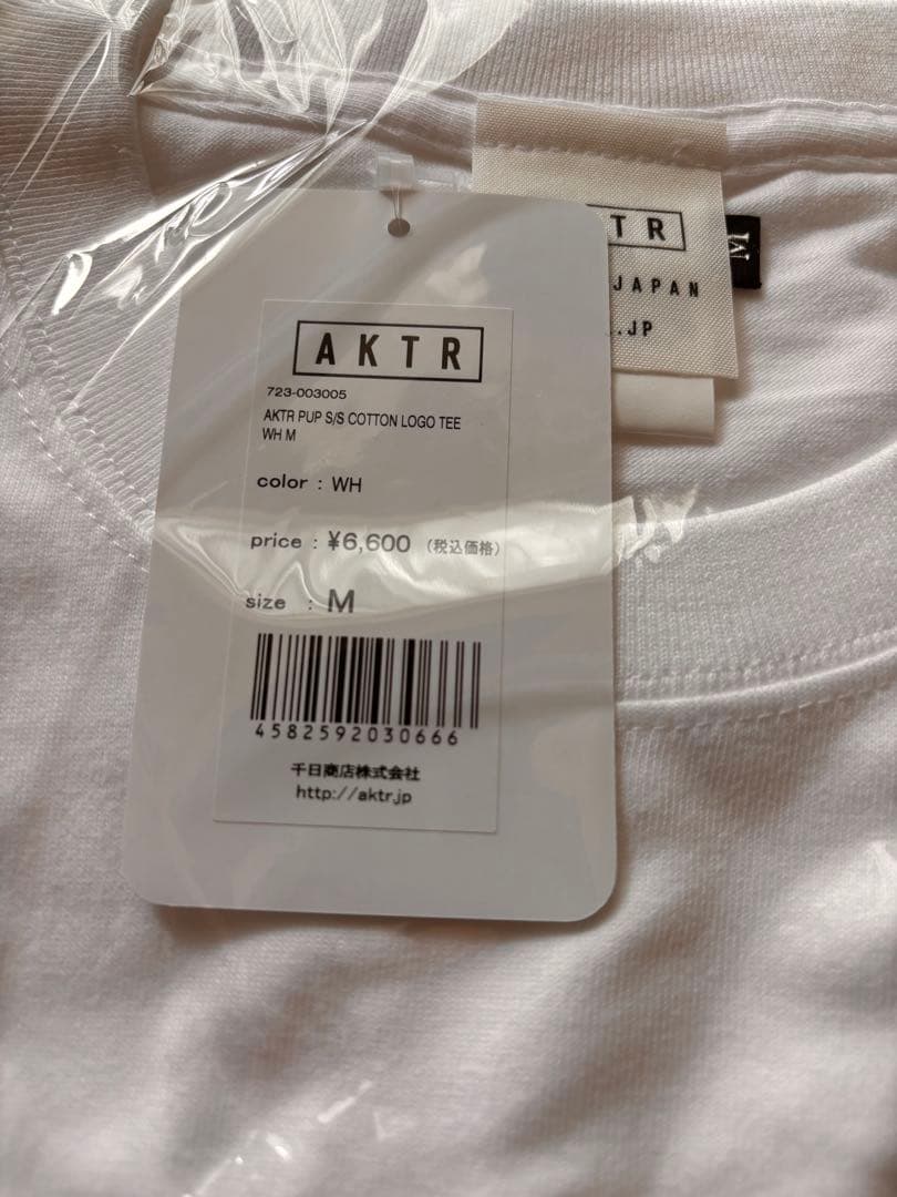 【新品未使用】aktr スラムダンク　コラボTシャツ　Mサイズ