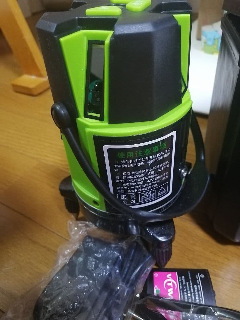 グリーンレーザー墨出し器5ライン グリーンレーザー高輝度2