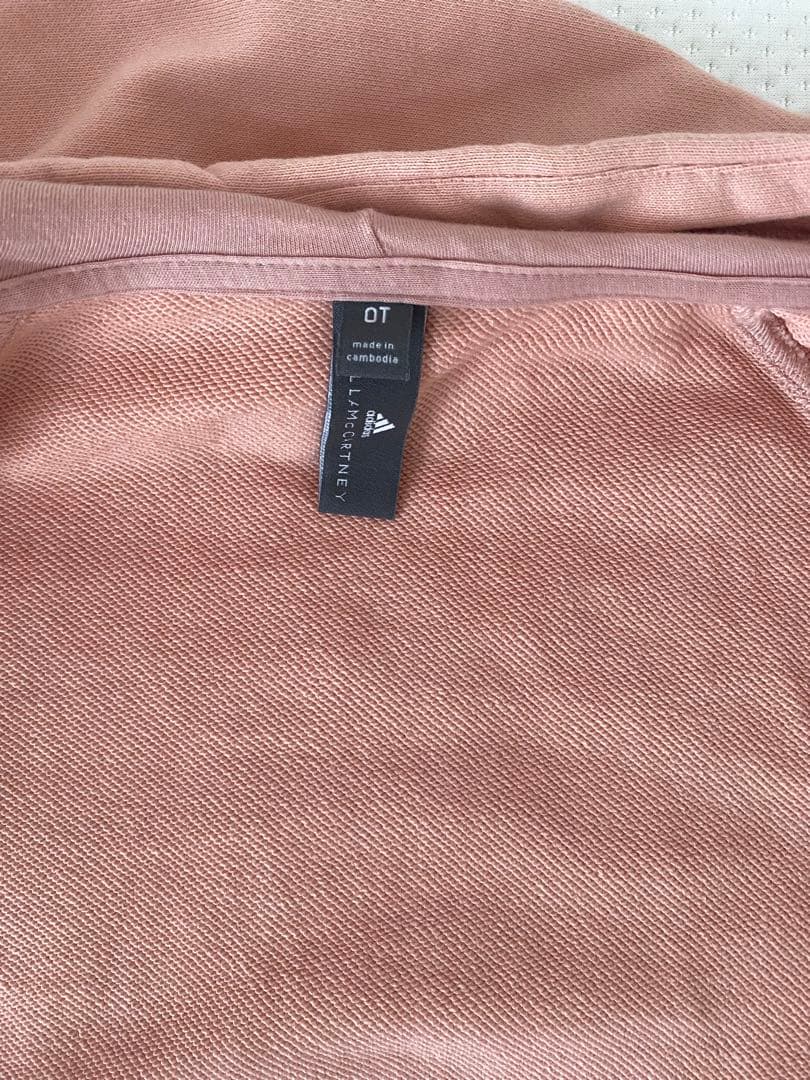 adidas Stella McCartney フード付きジャケット ピンク