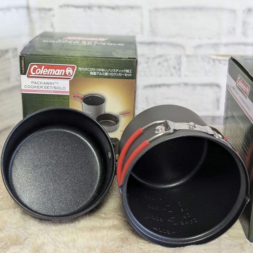 コールマン　パックアウェイ　ソロクッカーセット 2個 Coleman