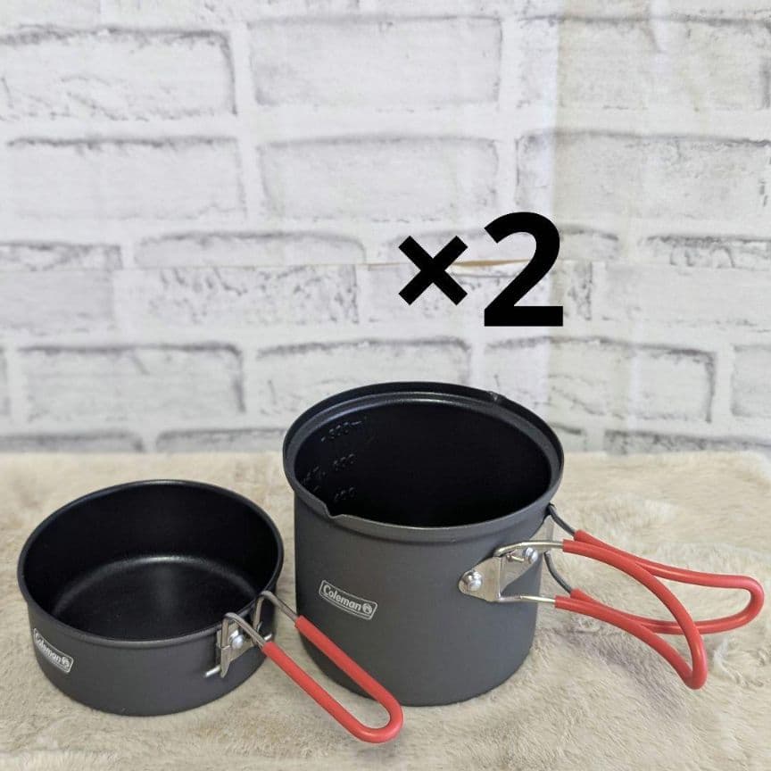 コールマン　パックアウェイ　ソロクッカーセット 2個 Coleman
