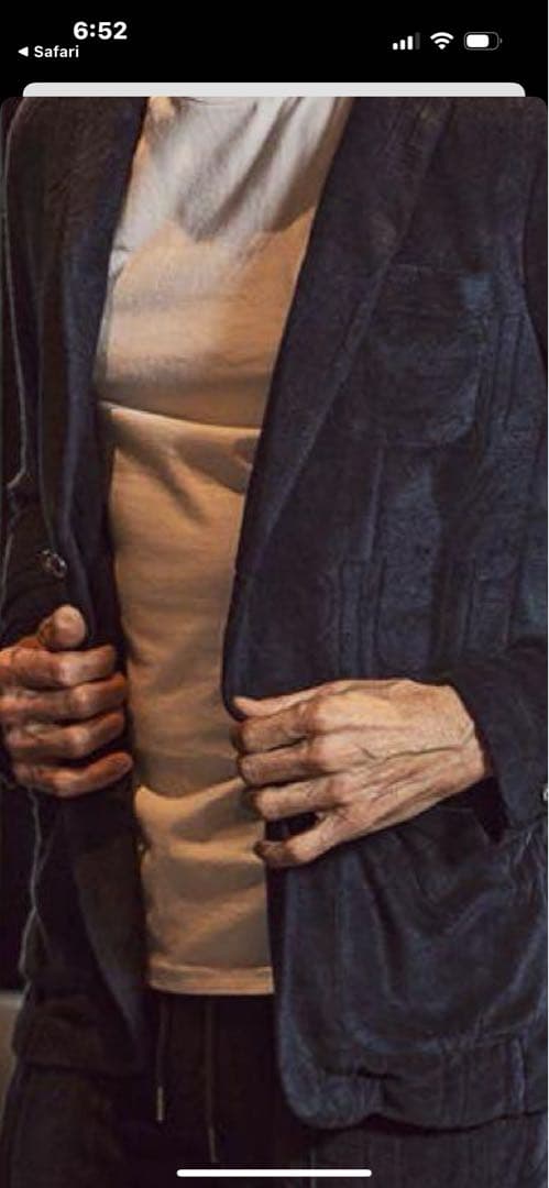 【新品・未使用】ウノピュウノウグァーレトレリラックス　ゴルフジャケット