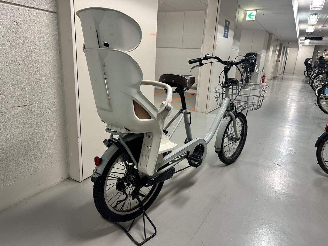 都内引取り限定ブリヂストン bikke 20インチ非電動 子供乗せ自転車