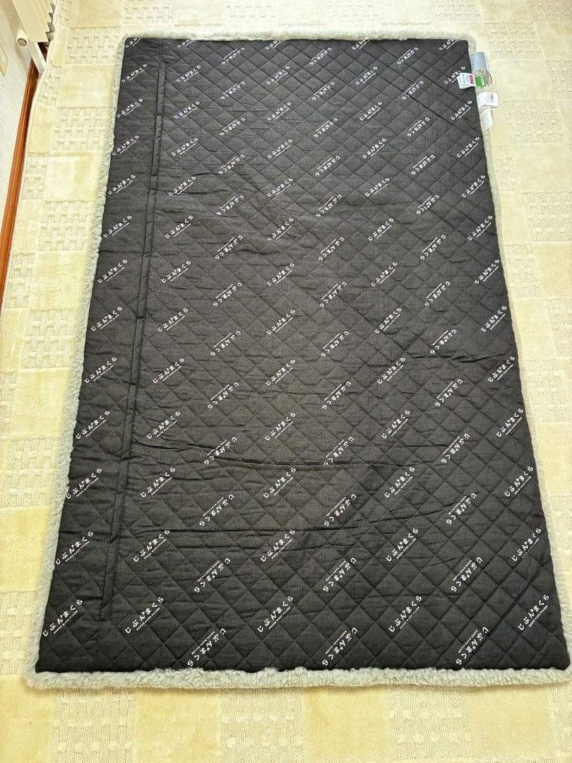 【美品】　じぶんまくら　日本ムートンシーツ　日本製　セミダブル