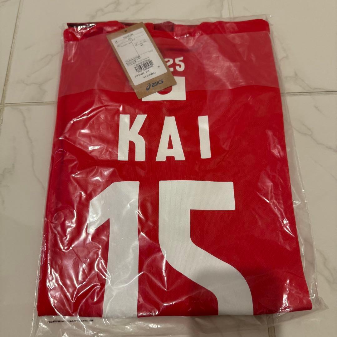 XLサイズ　15番　甲斐優斗　2025 JVA 日本代表　応援Tシャツ　バレー