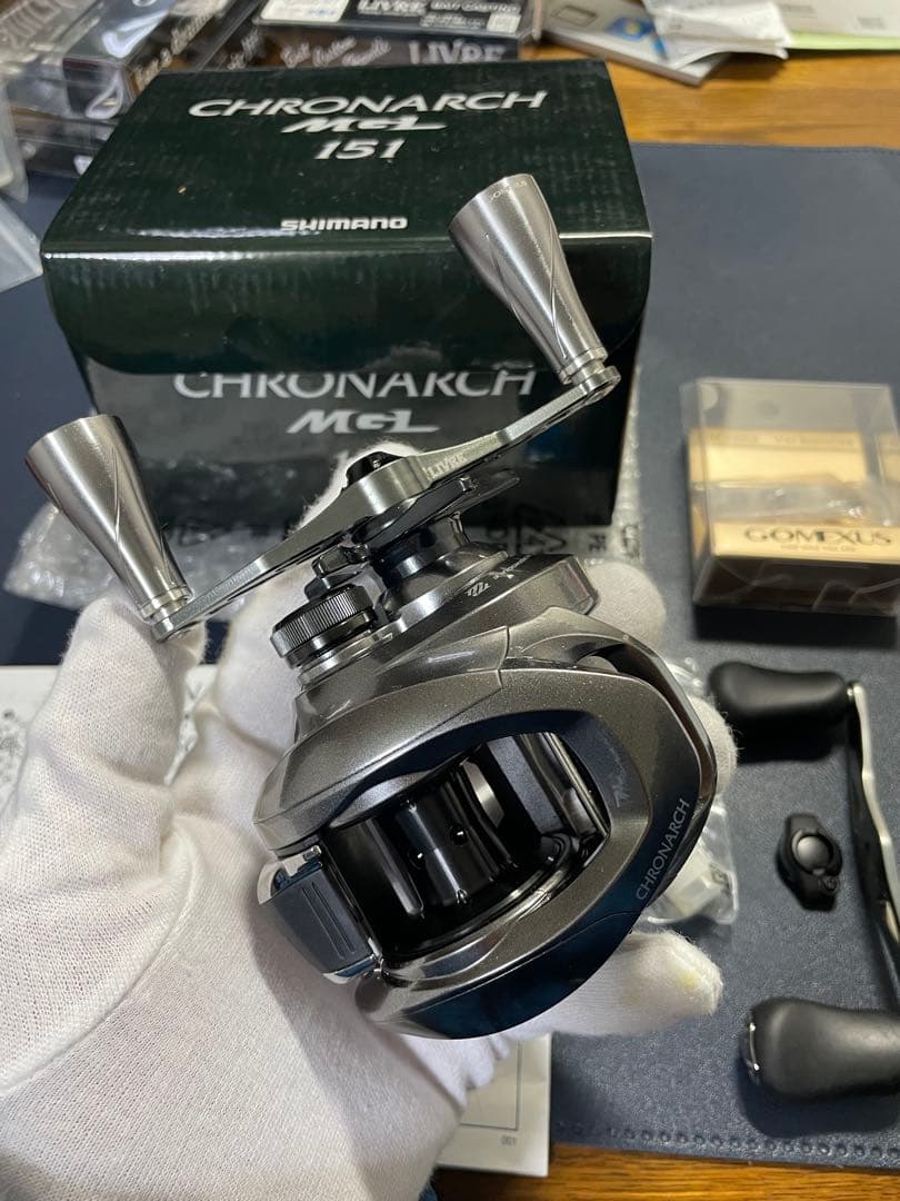 j*読様 SHIMANO 17 クロナーク CHRONARCH MGL151 左