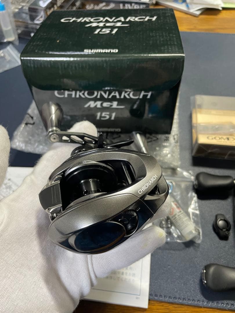 j*読様 SHIMANO 17 クロナーク CHRONARCH MGL151 左