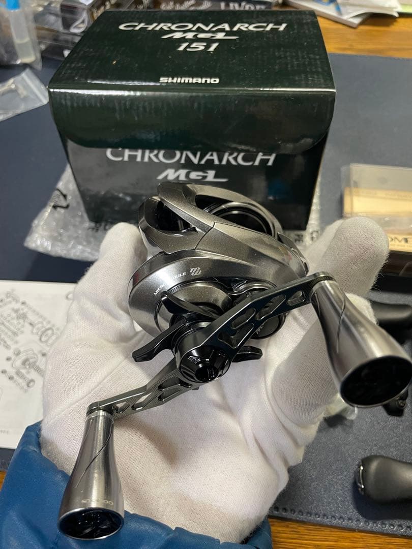 j*読様 SHIMANO 17 クロナーク CHRONARCH MGL151 左