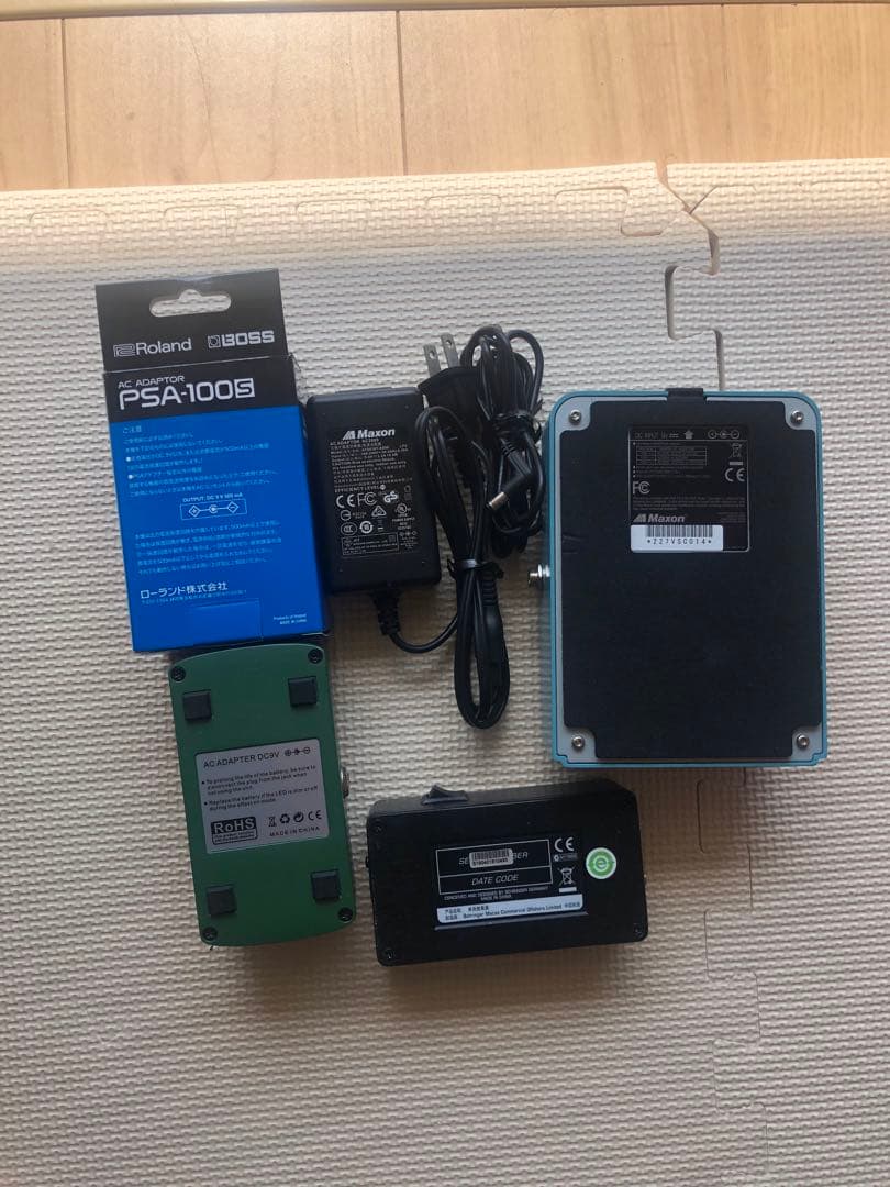 エフェクター まとめ売りマクソンcs550 joyo ディレイ ベリンガー di