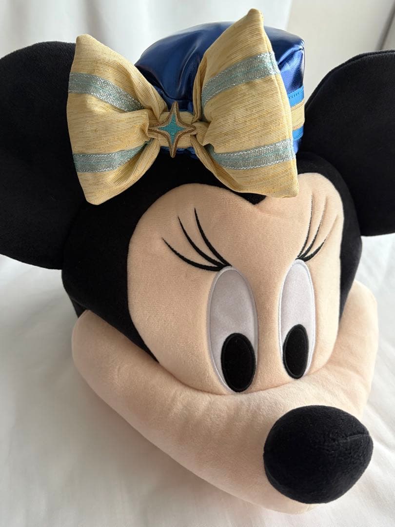 上海ディズニーランド　10周年　ファンキャップ　ミニー