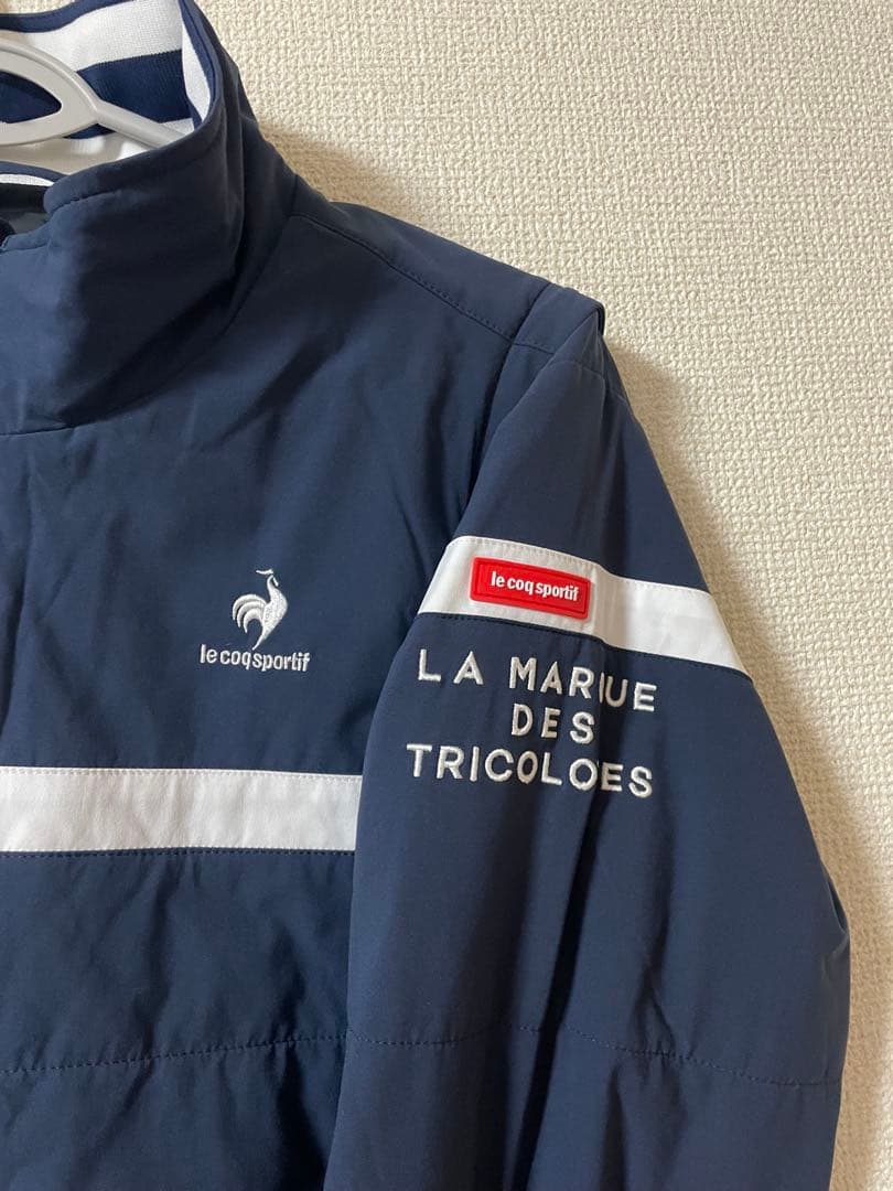 le coq sportif FRANCE ゴルフジャケット M ネイビー