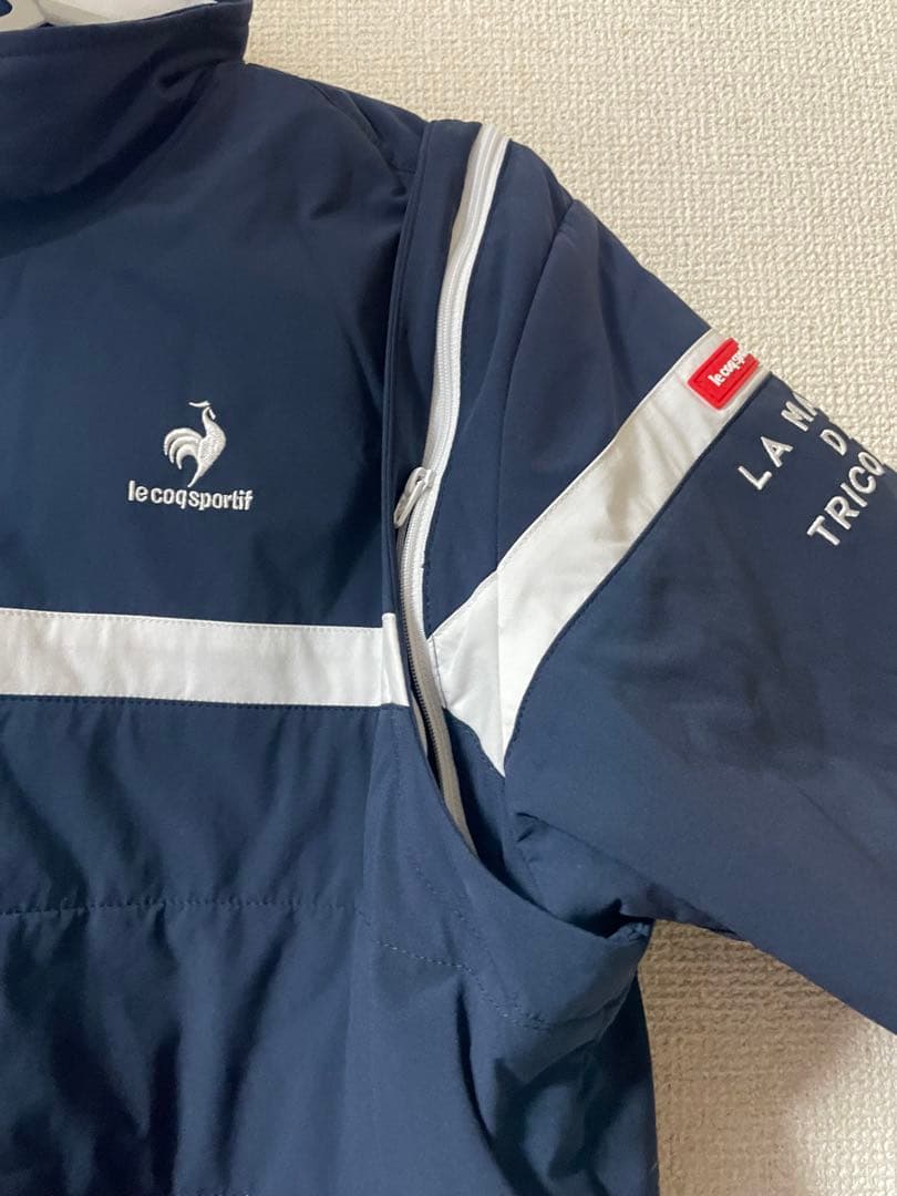 le coq sportif FRANCE ゴルフジャケット M ネイビー