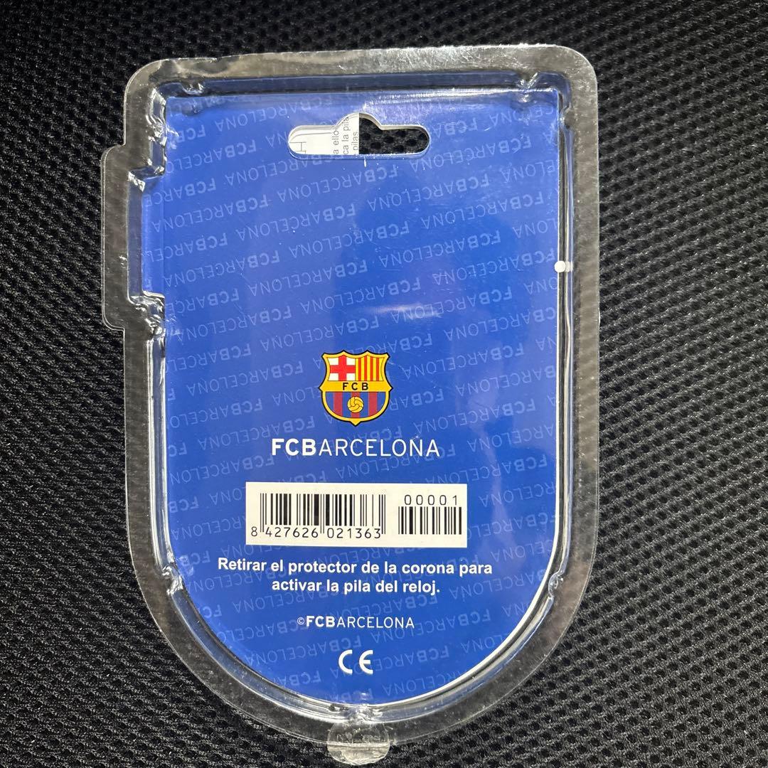 FC Barcelona 腕時計 青/赤 パッケージ入り