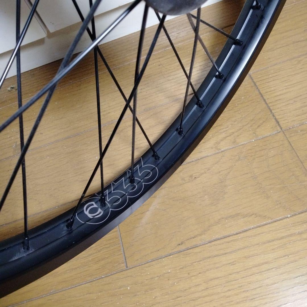 BMX　シネマ　フロントホイール Cinema \"ZX × 333\" Wheel