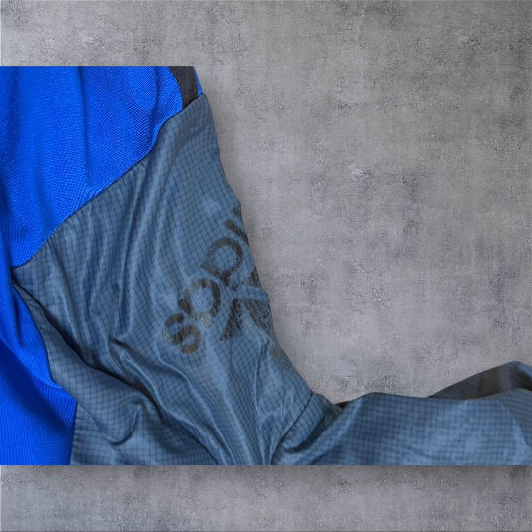 【良品】adidas アディダス トラックジャケットセットアップ Lサイズ 青