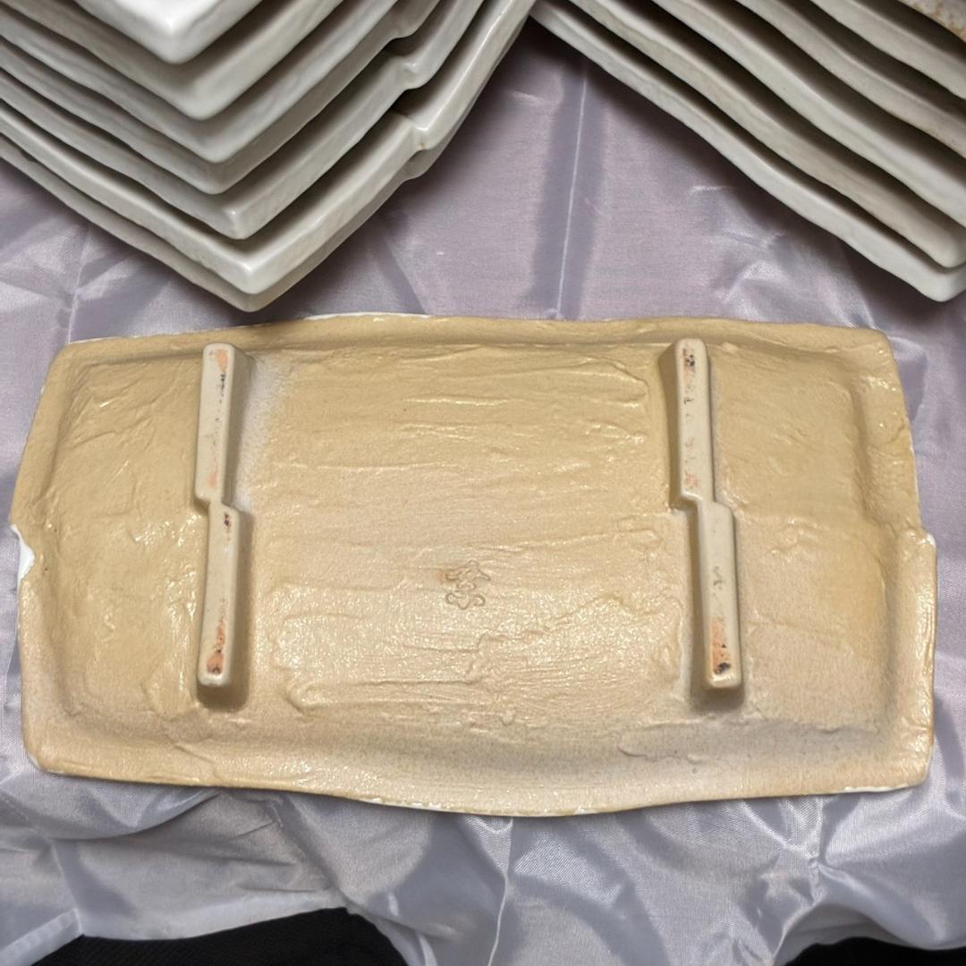 和食器　焼物皿　19.5×11㎝　52枚　　26163