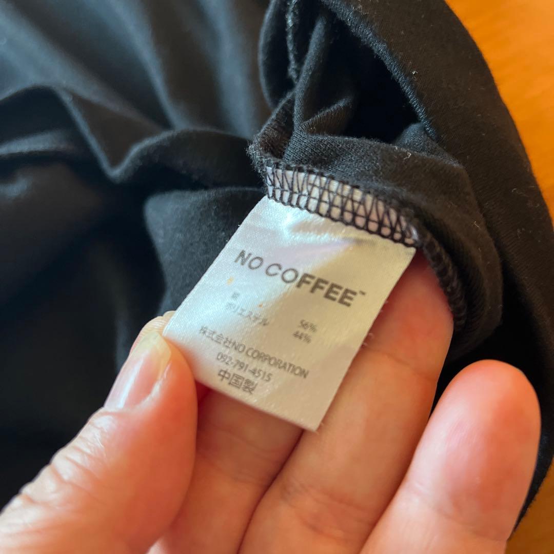 no coffee clubhaus コラボ モックネック 黒