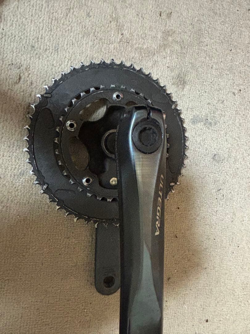 SHIMANO ULTEGRA クランクセット ブラック　FC 6750 10S
