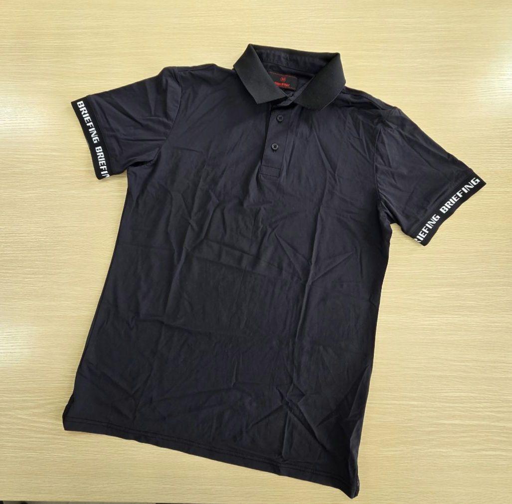 BRIEFING GOLF LOGO BACK RIB ポロシャツ