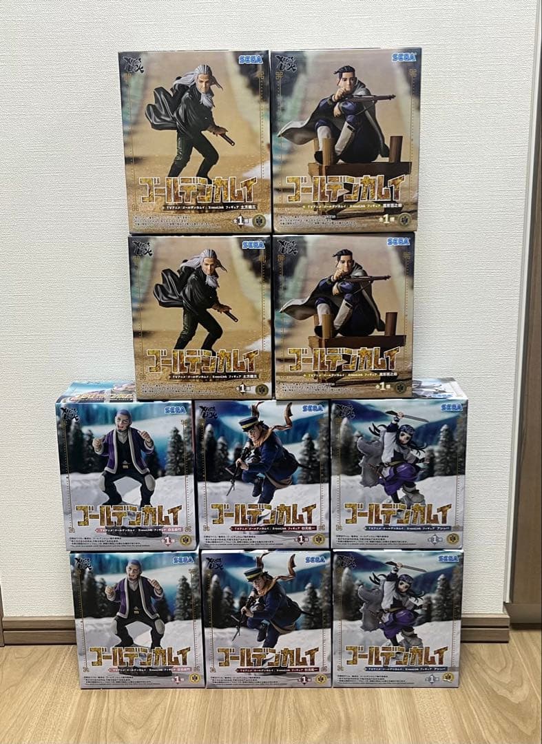 【2セット】ゴールデンカムイ フィギュア 5体×2セット 新品未開封