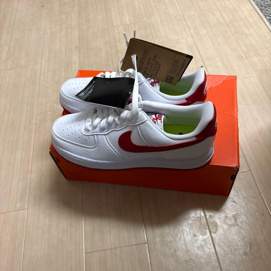Nike Air Force 1 ホワイト/レッド