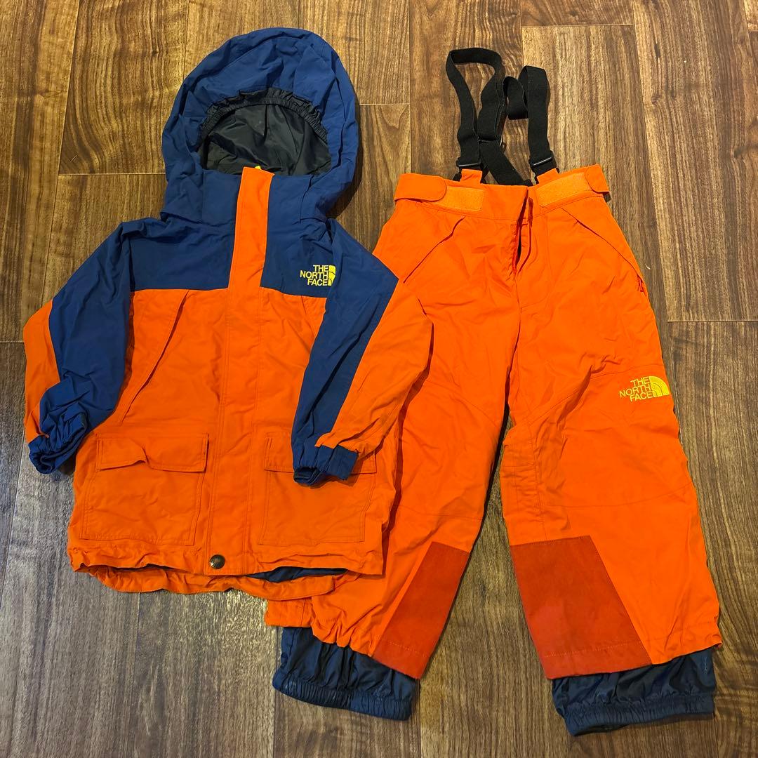 The North Face 子ども用スキーウェアインナー付き4点セット