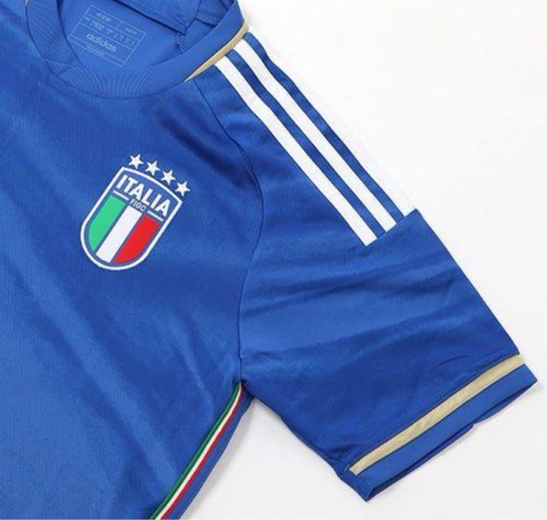 ☆新品タグ付☆ アディダス　イタリア代表 ホームユニフォーム　XS ブルー