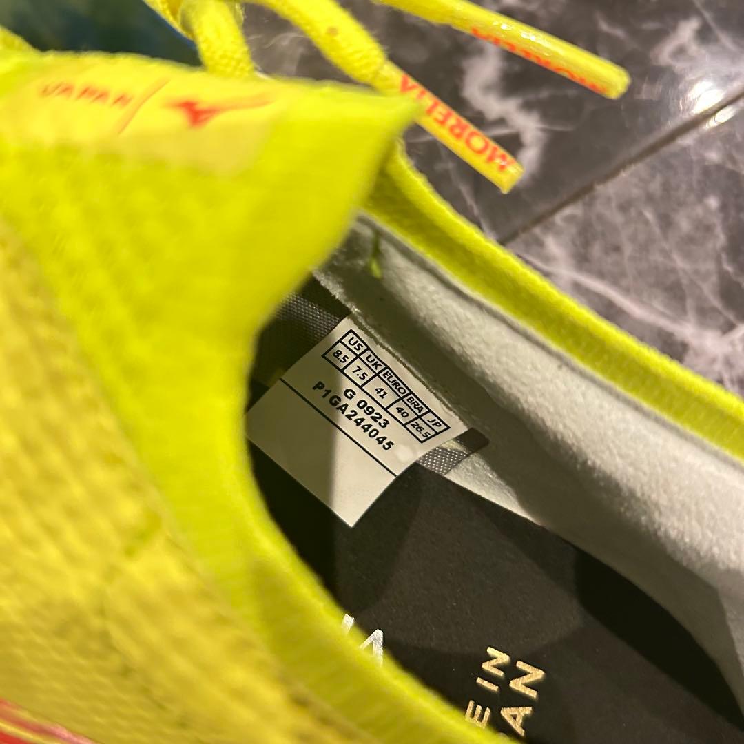 新品 未使用MIZUNO モレリア ネオ4 JAPAN イエロー 26.5cm