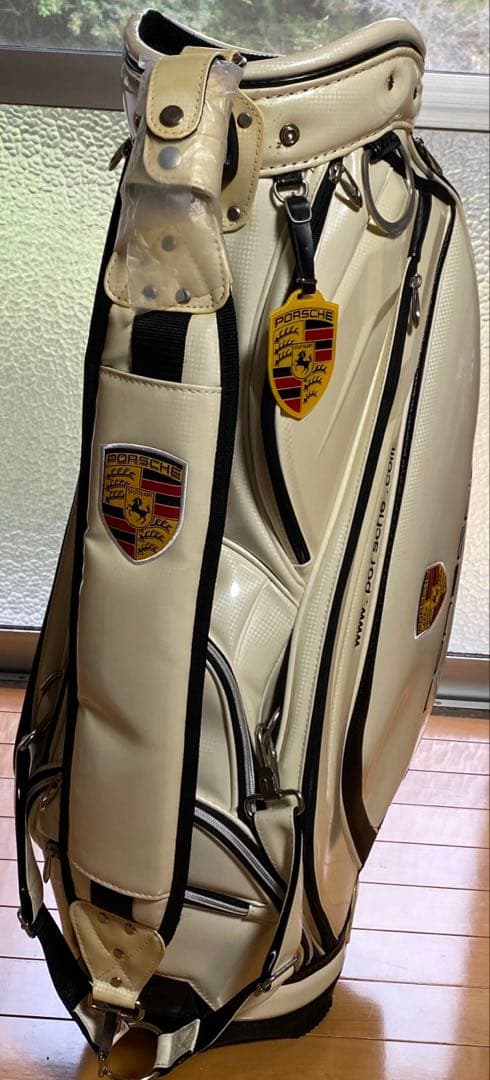 Porsche ポルシェ　キャディバック　ホワイト