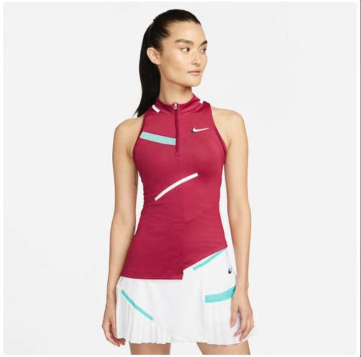 新品 NIKE ナイキ テニスウェア タンクトップ ノースリーブ レディースS