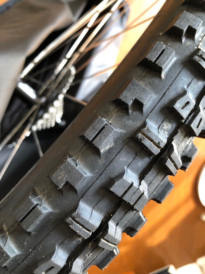 ホイール部未使用品！手組29erホイール　リア用　QR135mm