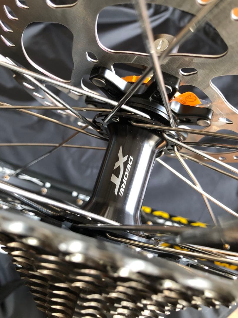 ホイール部未使用品！手組29erホイール　リア用　QR135mm