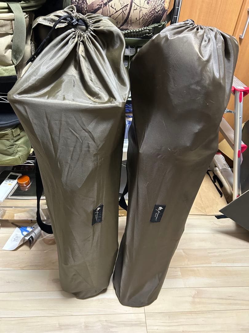 2脚セット　LOGOS グランベーシック カバー付 ハイバックチェア