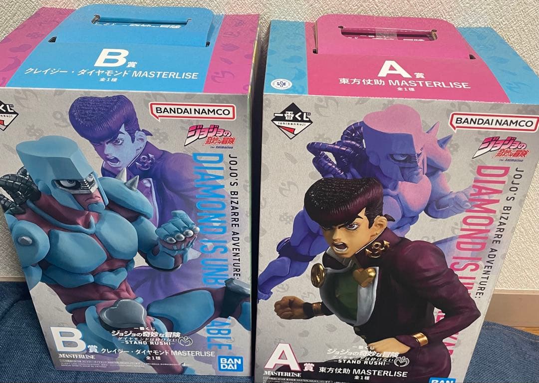 一番くじ　ジョジョ　A賞東方仗助　フィギュア　B賞クレイジー•ダイヤモンド