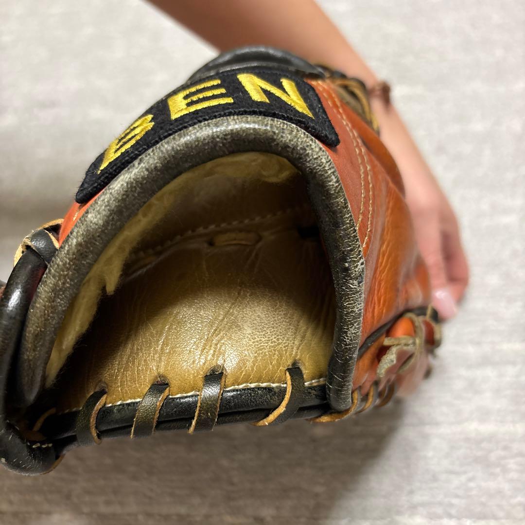 BEN 軟式グローブ オレンジ