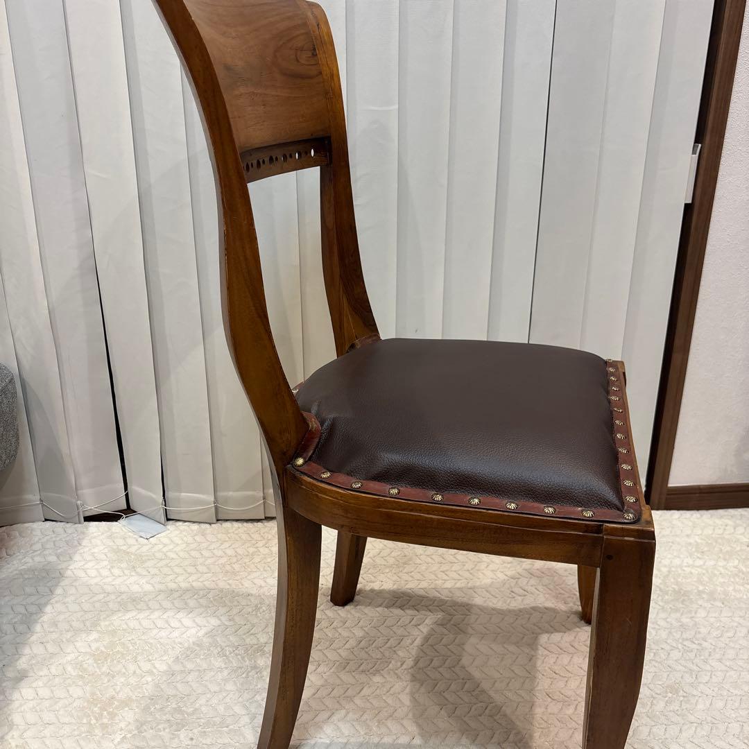 【リメイク品】 カリッジマーケット チーク材 イタリーノアーム 1脚