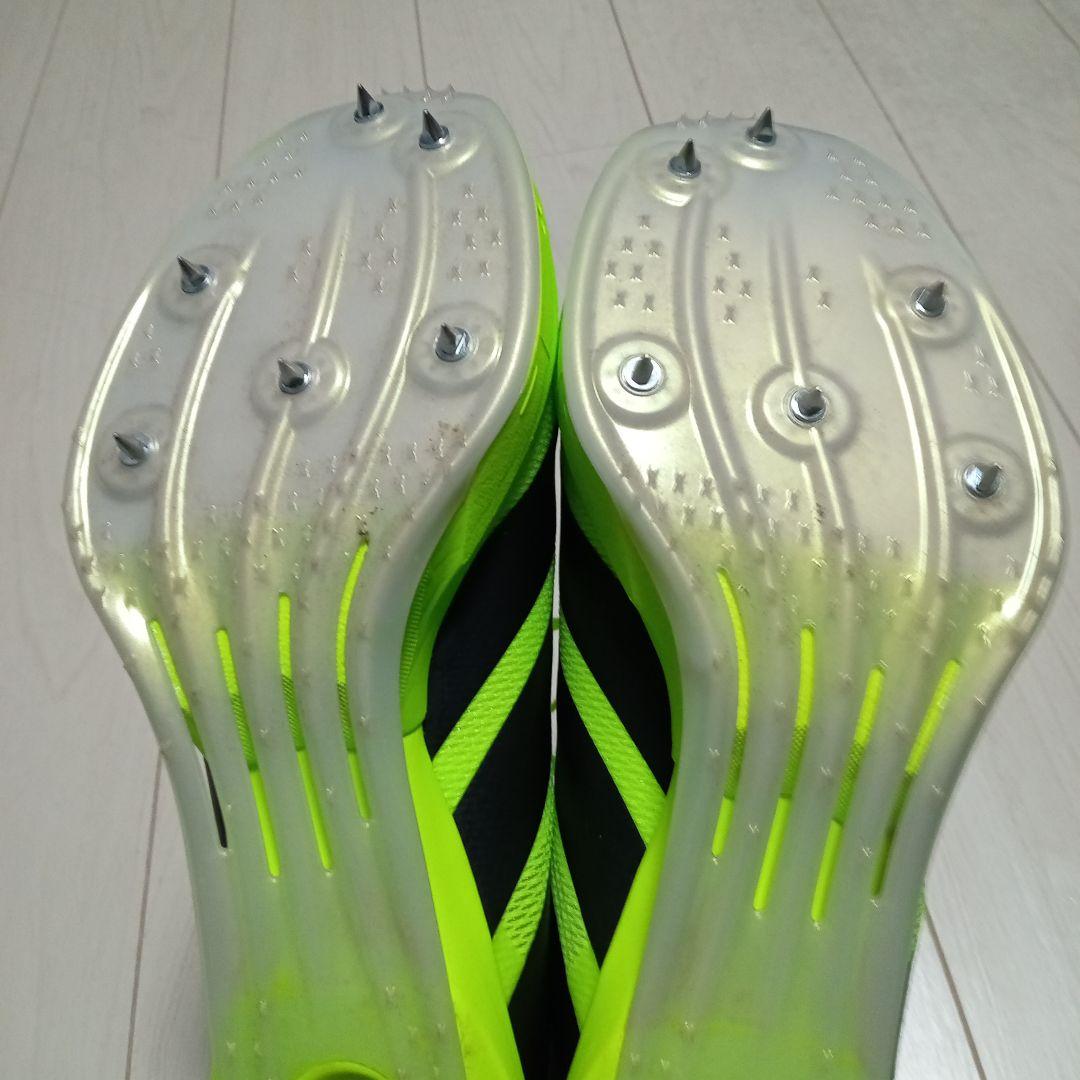 adidas スパイクシューズ 蛍光イエロー/ブラックプライムsp427.0