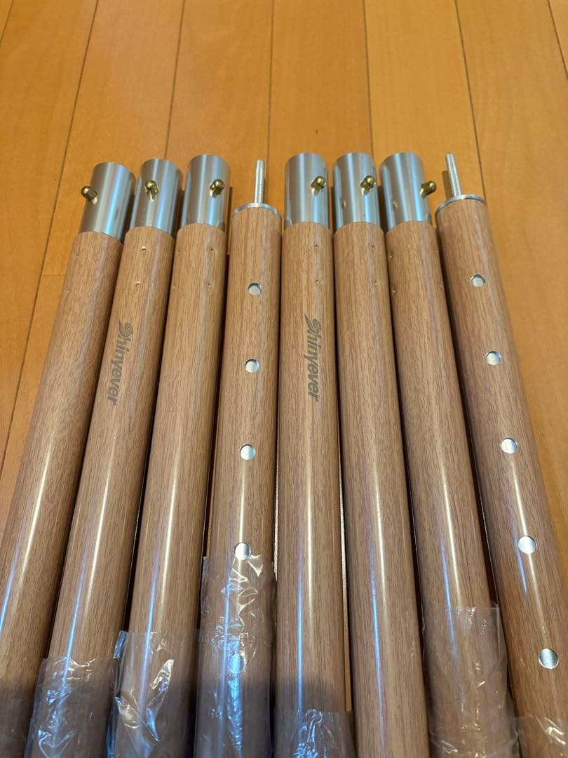 Shinyever タープポール テントポール