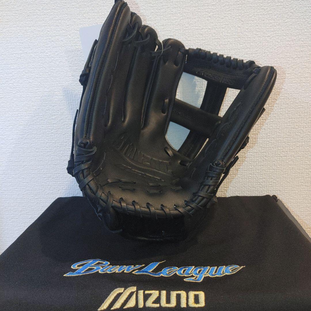 ミズノ　新品　硬式　ビューリーグ 左投げ　オールラウンド　ブラック　廃盤品