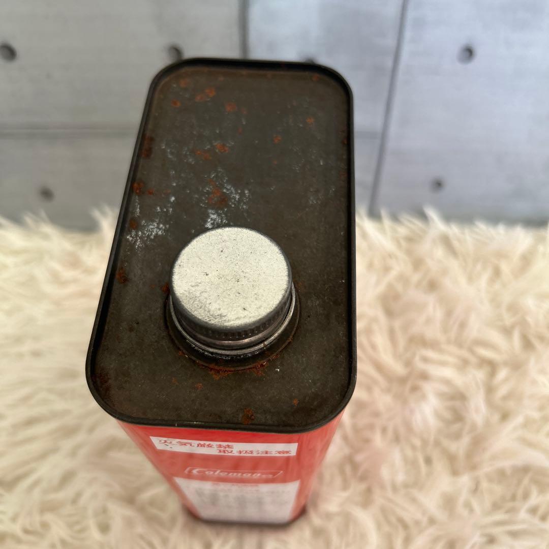 【レア】coleman ビンテージコールマン　ガソリン缶　レトロ　キャンプ