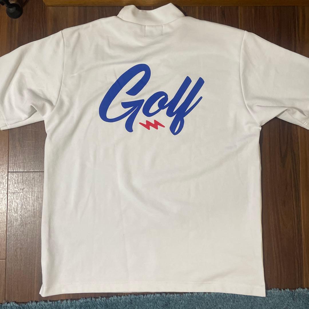 ELECTRIC GOLF×BEAMS GOLF モックネックシャツ