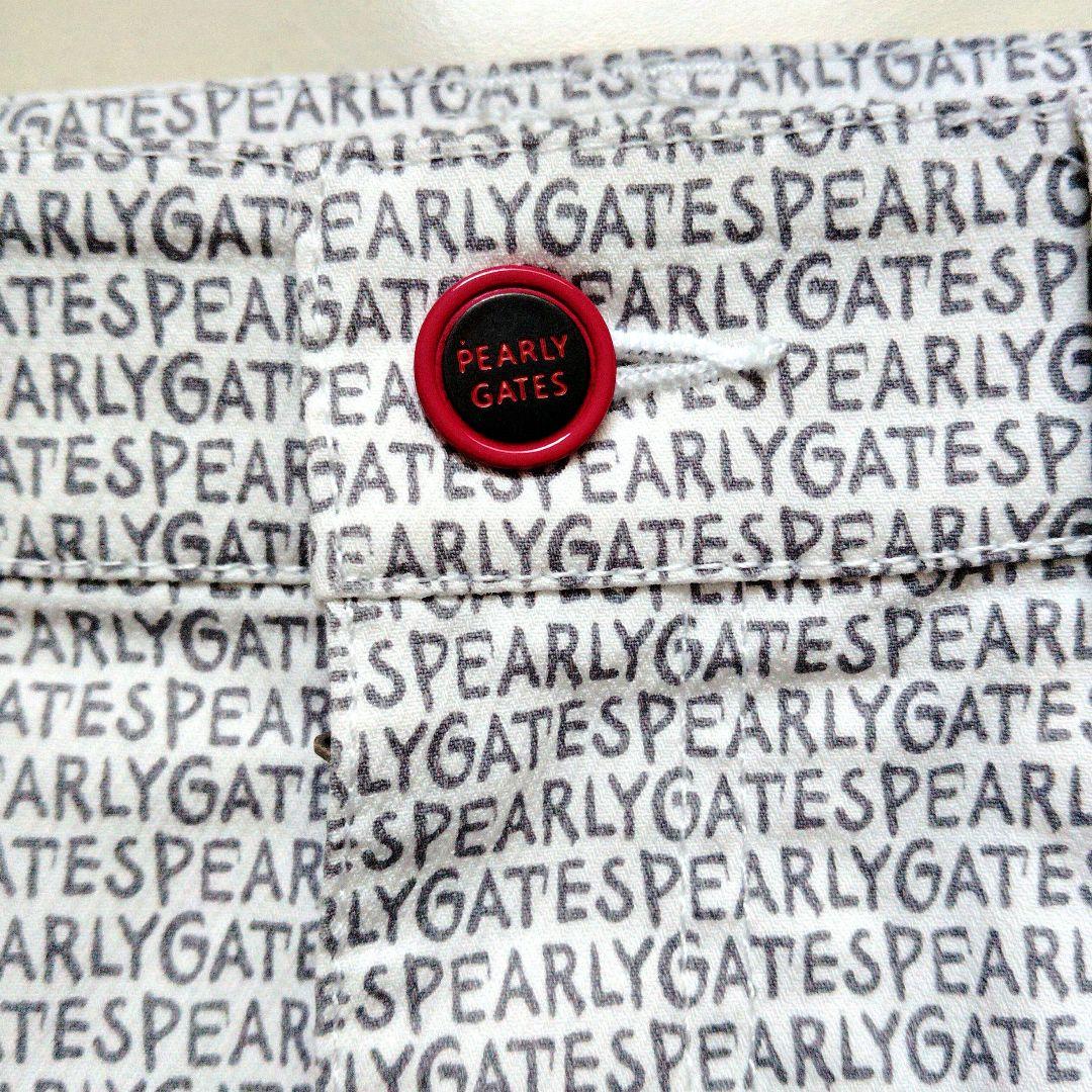 PEARLY GATES ロゴプリントスカート P-89